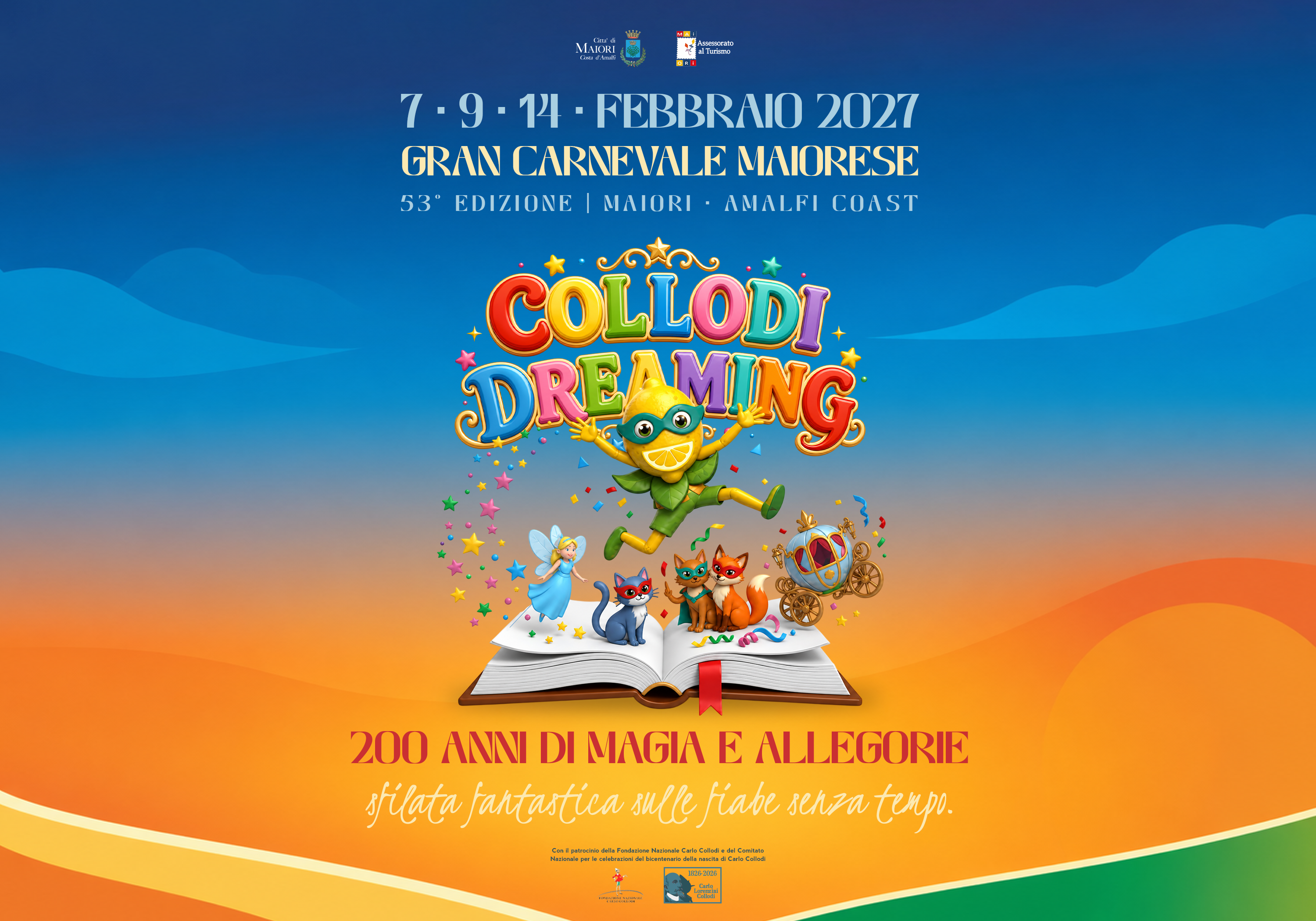 Gran Carnevale Maioriese - Edizione 2027 Collodi Dreaming